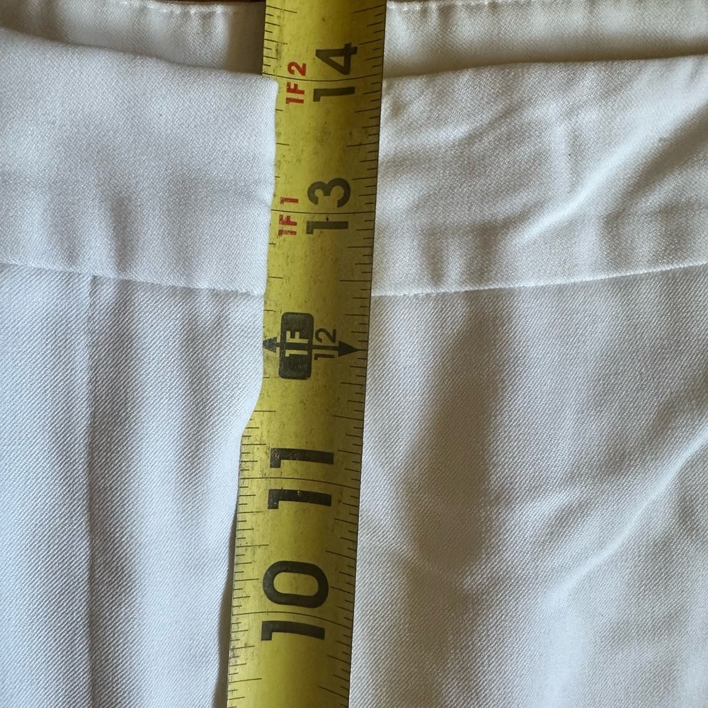 Jones N.Y. Collection Woman Stretch White Dress Pants Lined Summer Trousers 22W - Picture 10 of 15